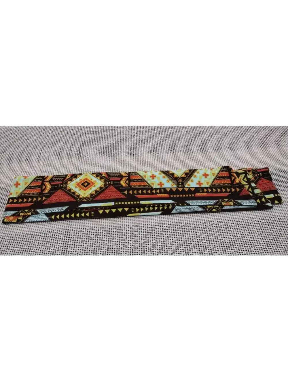 Geometric Diamonds Brown Retro Sash Cloth Belt Tribal Brown Hippie Bohemian NEW